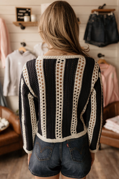 Ocean Stripe | Knit Sweater