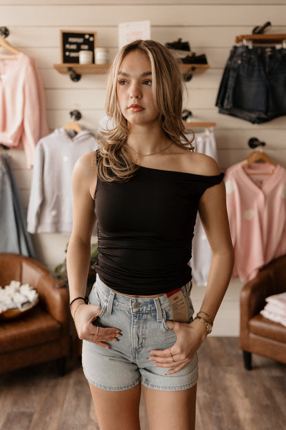 Charlotte Ruched Top | Second Skin