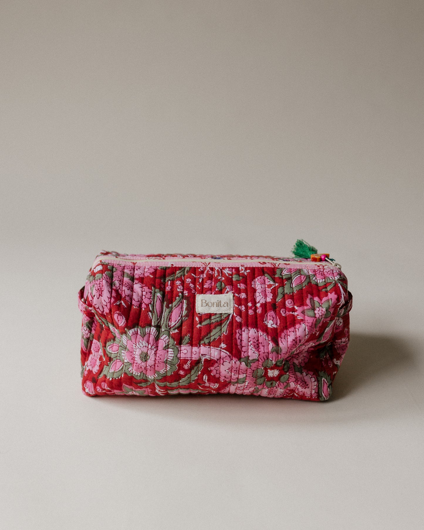 Bonita Quilted LRG Cosmetic Bag