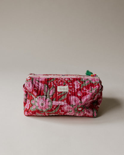 Bonita Quilted LRG Cosmetic Bag