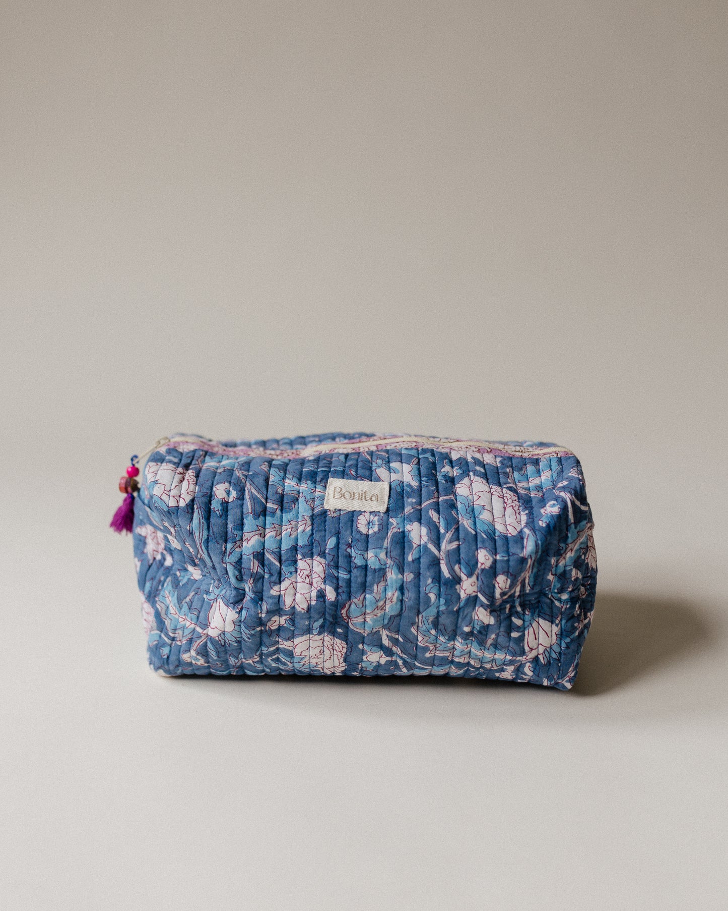 Bonita Quilted LRG Cosmetic Bag