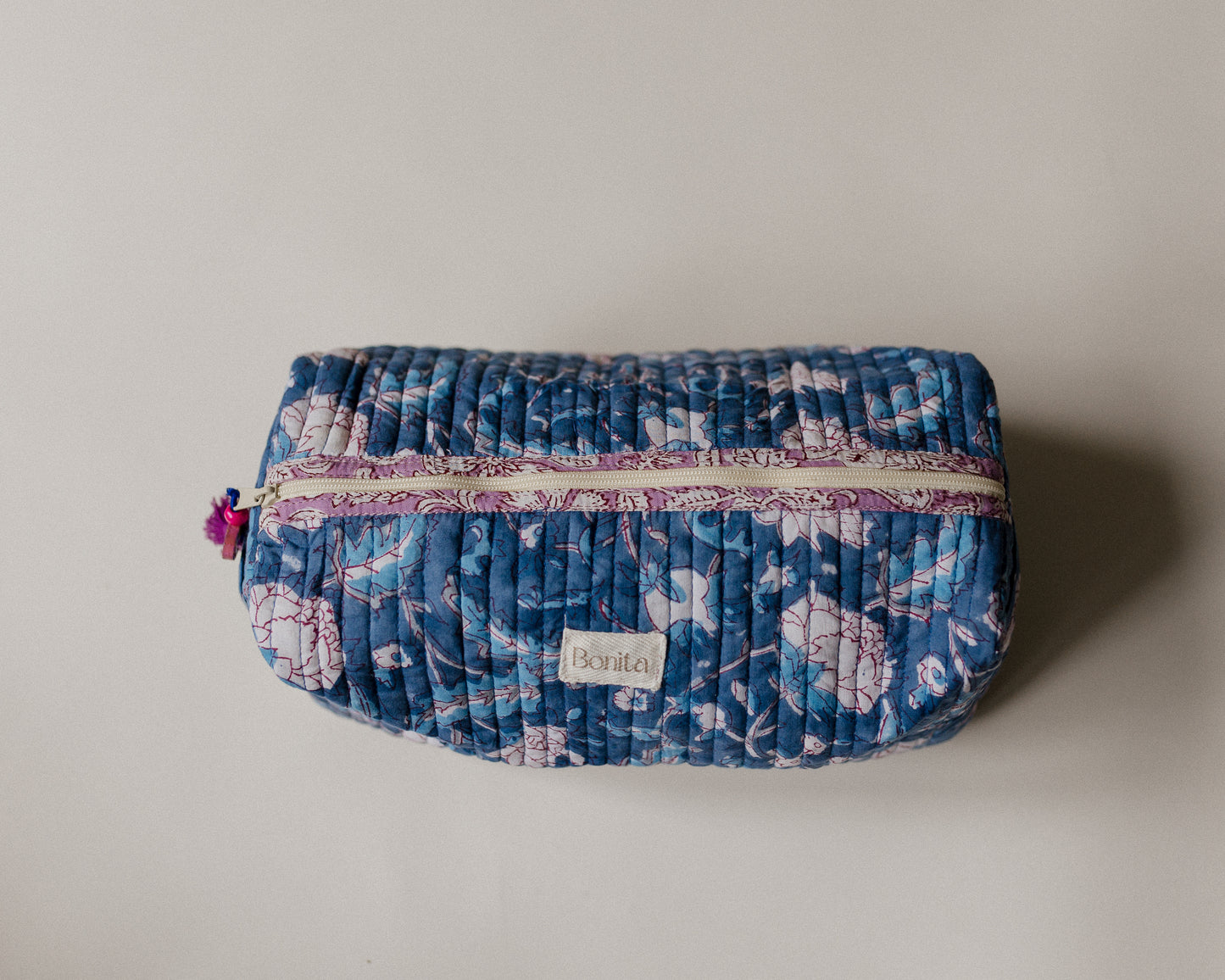 Bonita Quilted LRG Cosmetic Bag