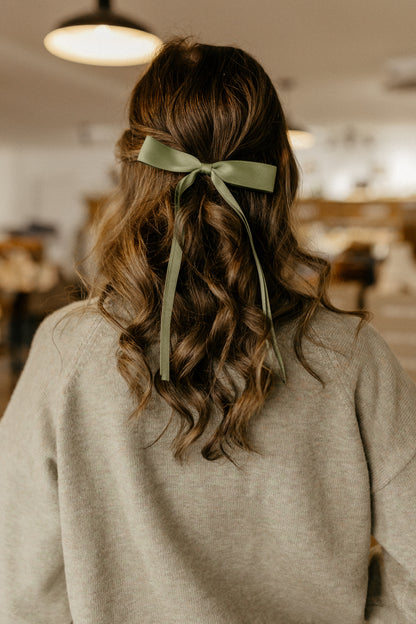 Green | Hair Bow