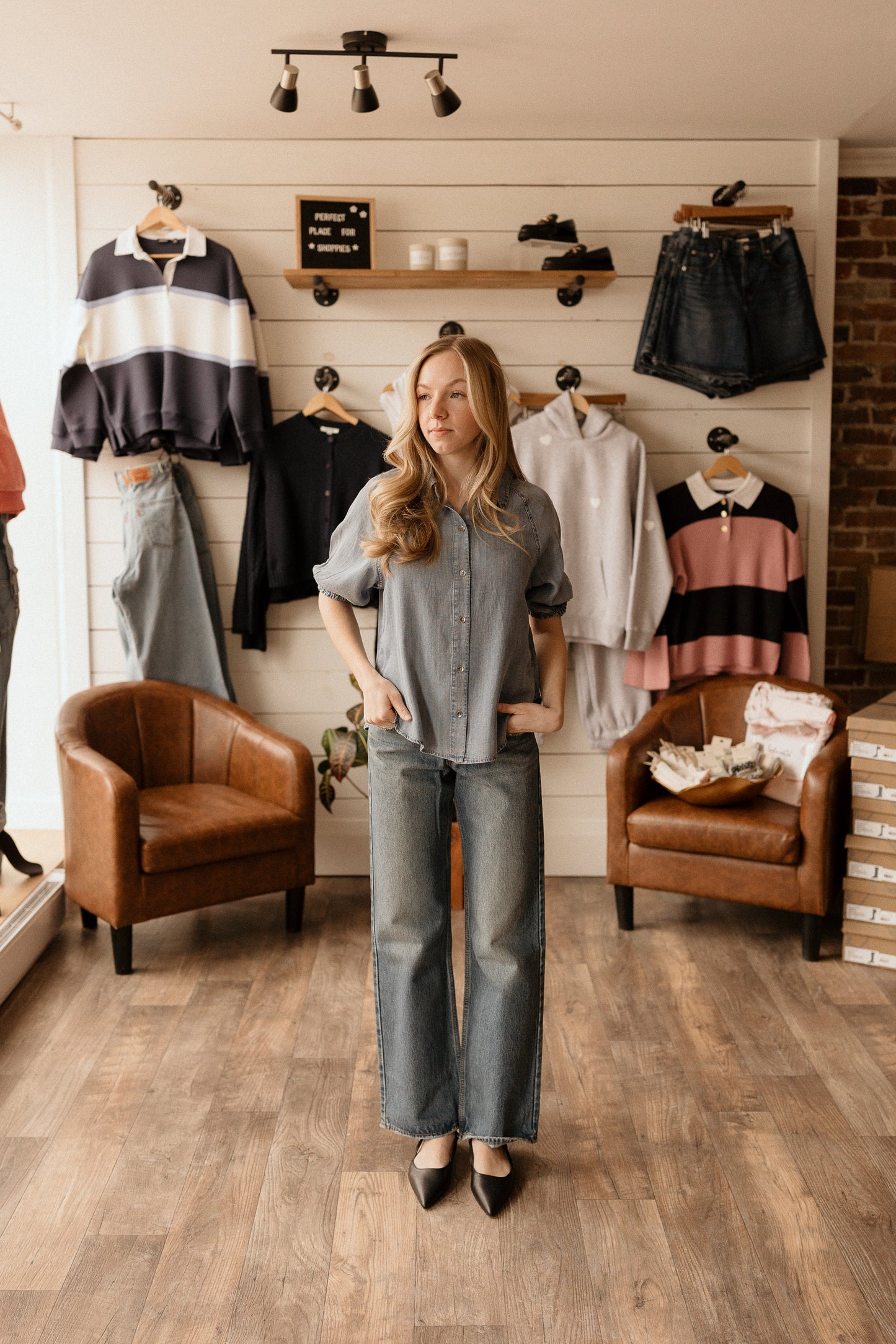 Talia Puff Sleeve | Blouse