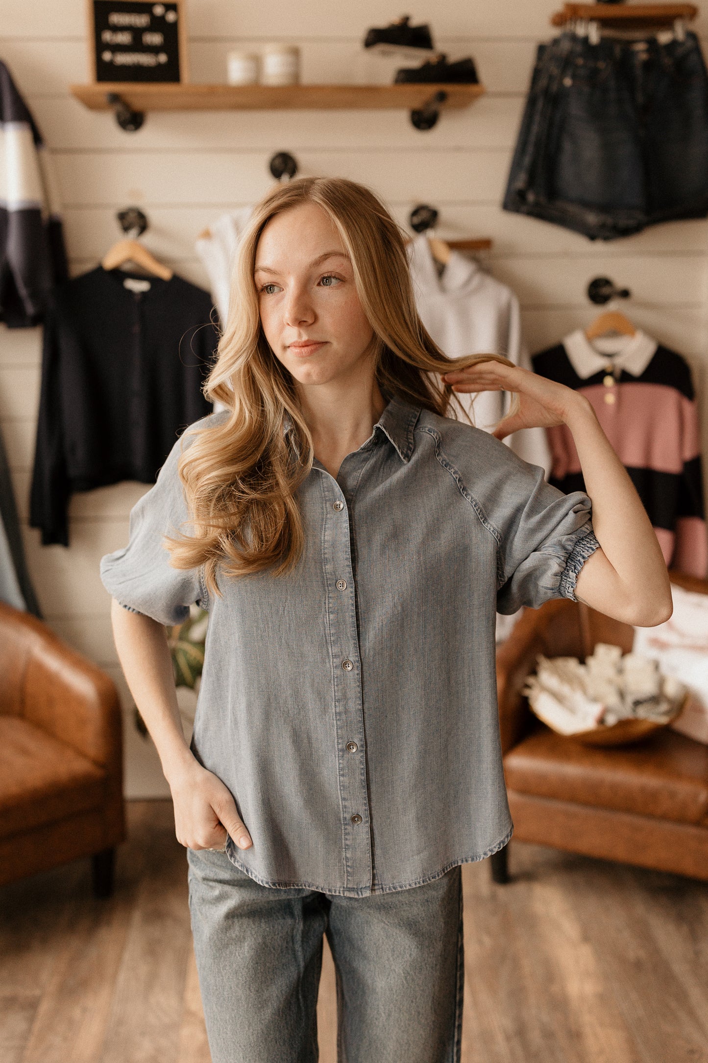 Talia Puff Sleeve | Blouse