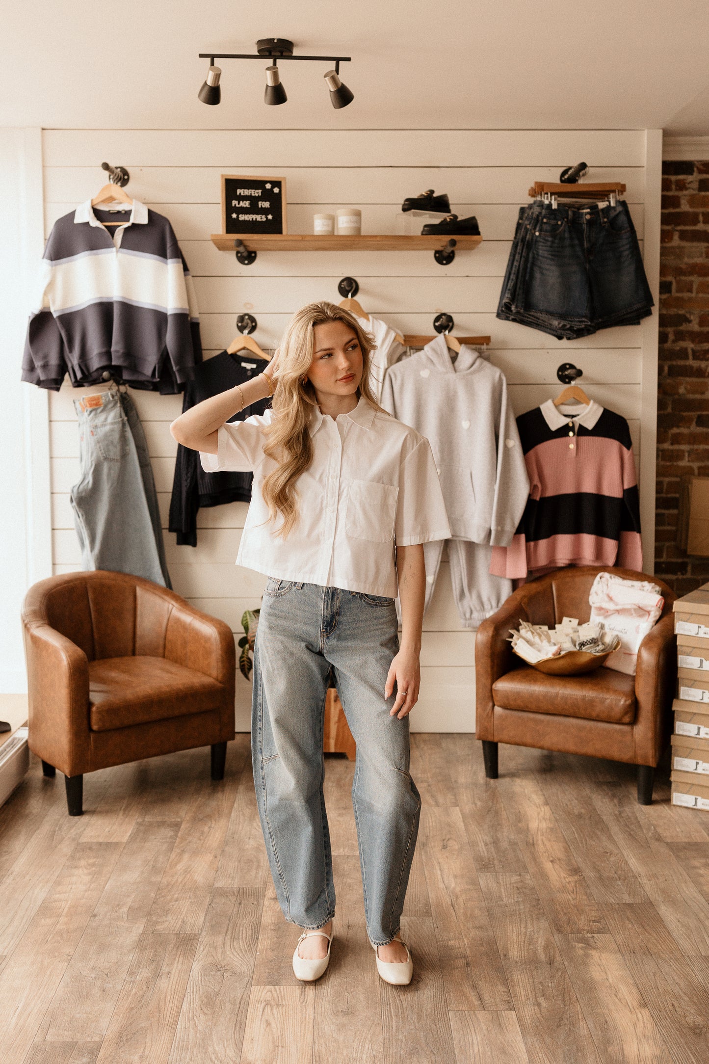 Selena | Poplin Blouse