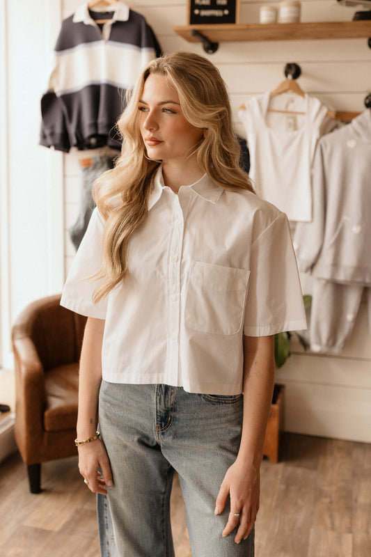 Selena | Poplin Blouse