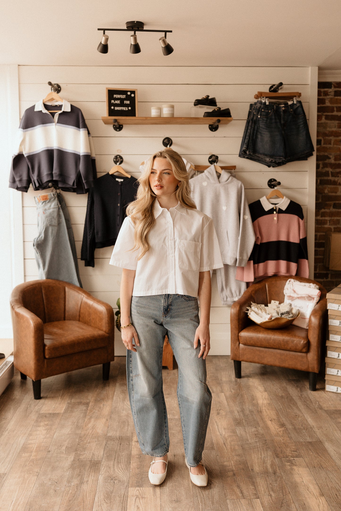 Selena | Poplin Blouse