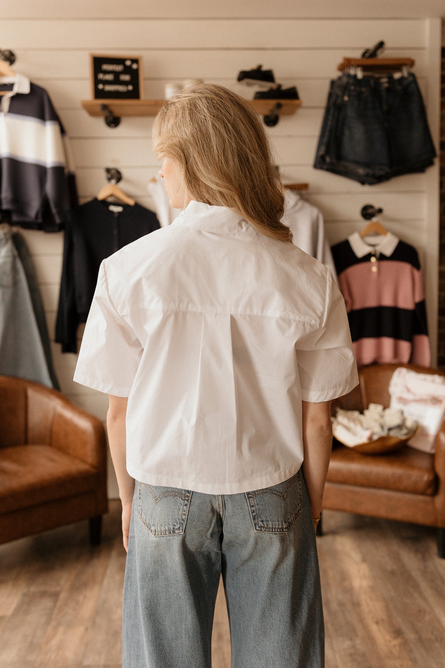 Selena | Poplin Blouse