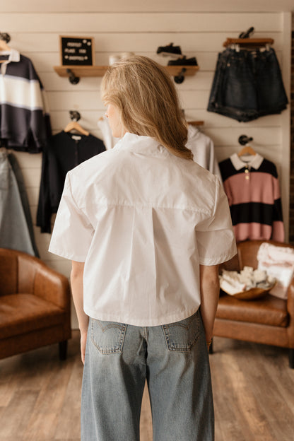 Selena | Poplin Blouse