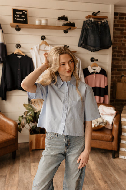 Selena | Poplin Blouse