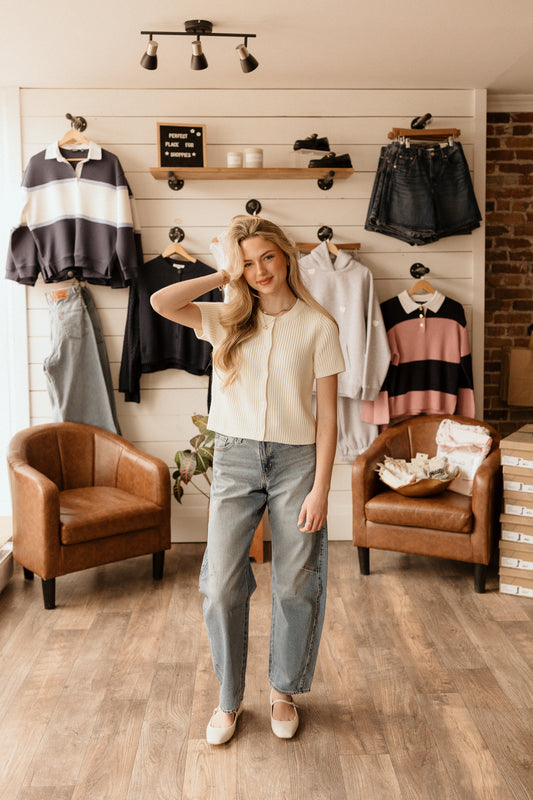 Delilah Tee | Cardigan