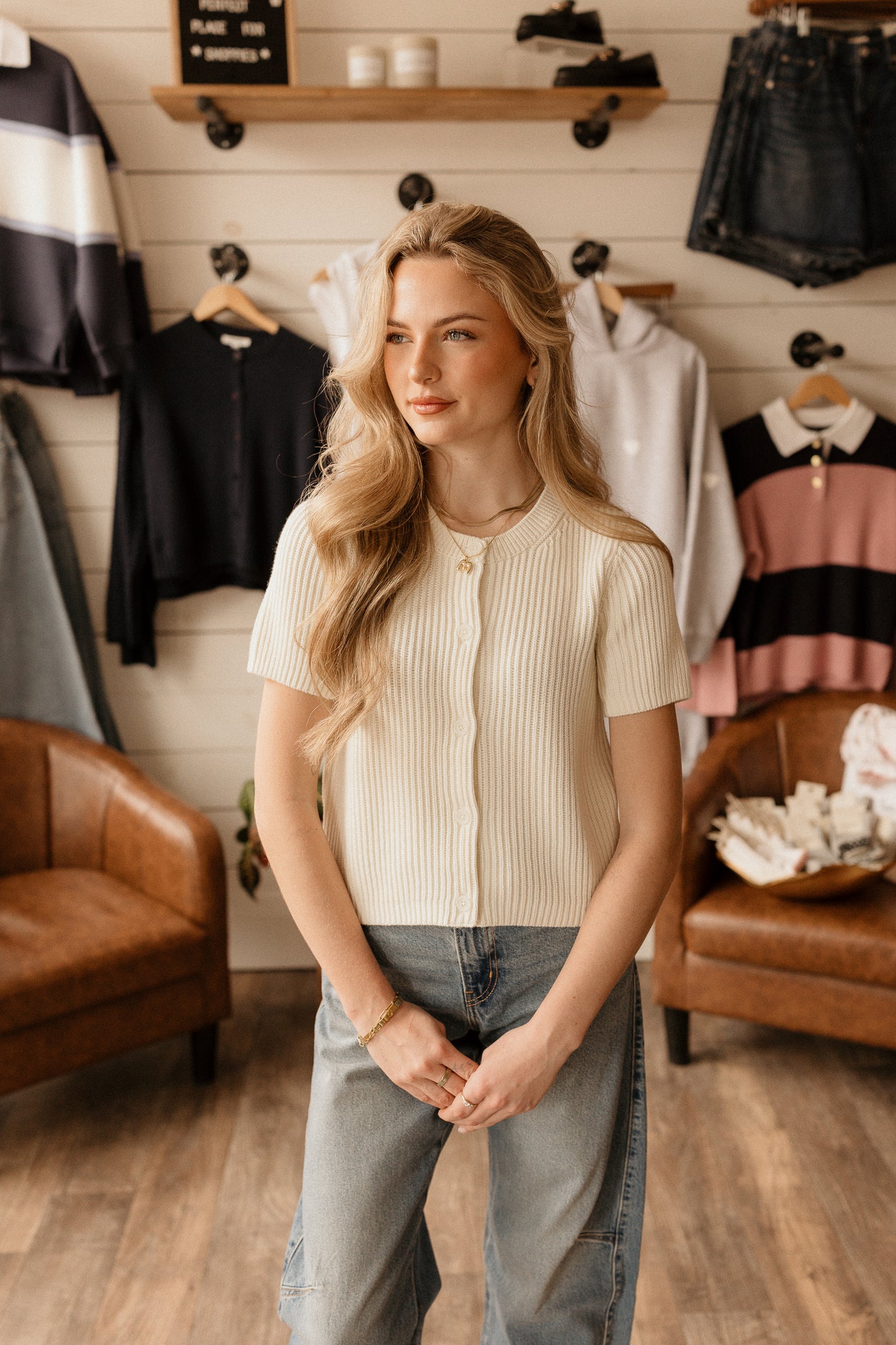 Delilah Tee | Cardigan