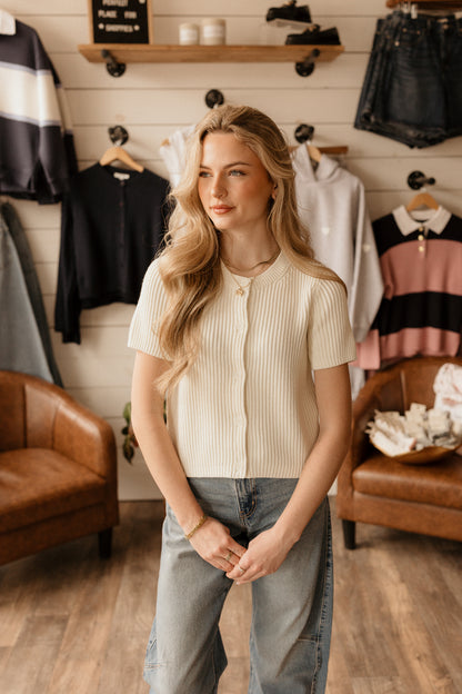 Delilah Tee | Cardigan