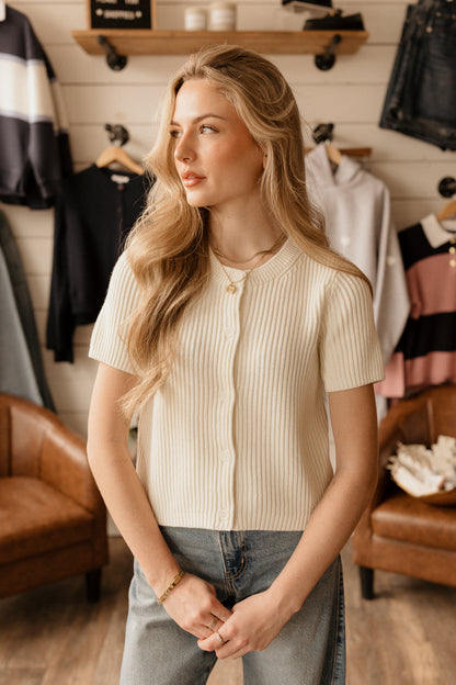 Delilah Tee | Cardigan