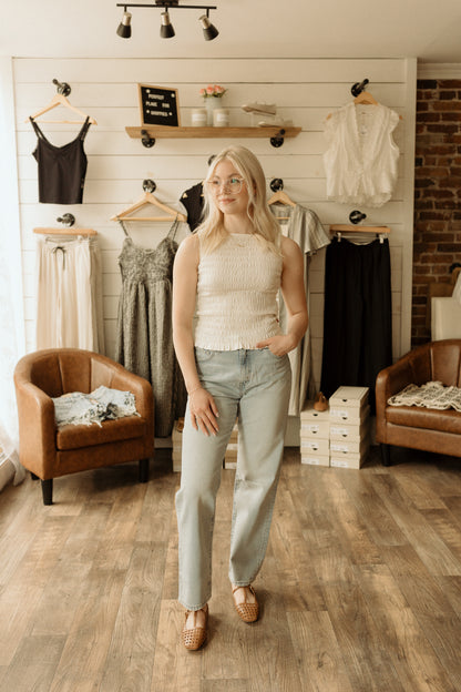 Bella | Smocked Top