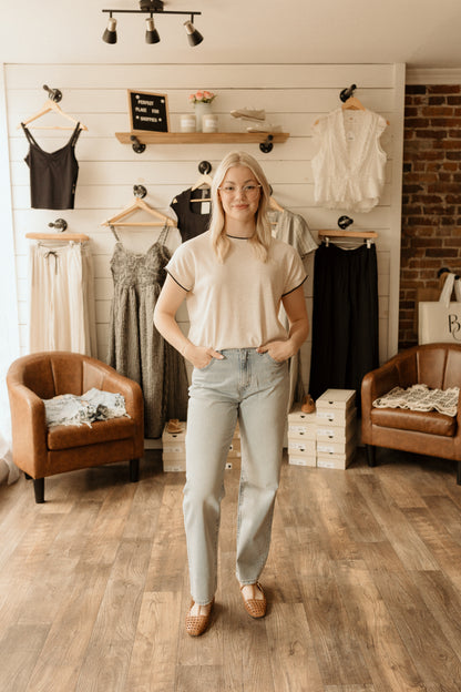 Dani | Knit Tee