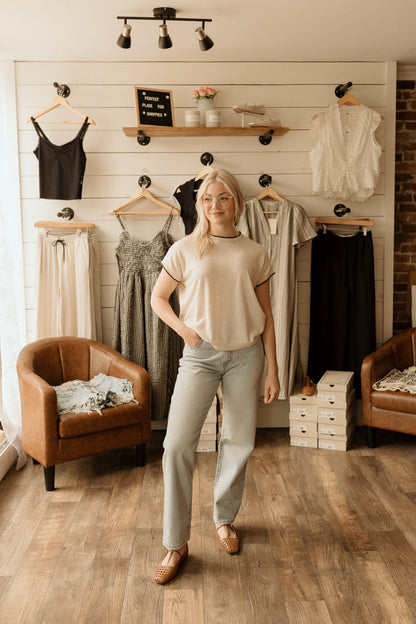 Dani | Knit Tee