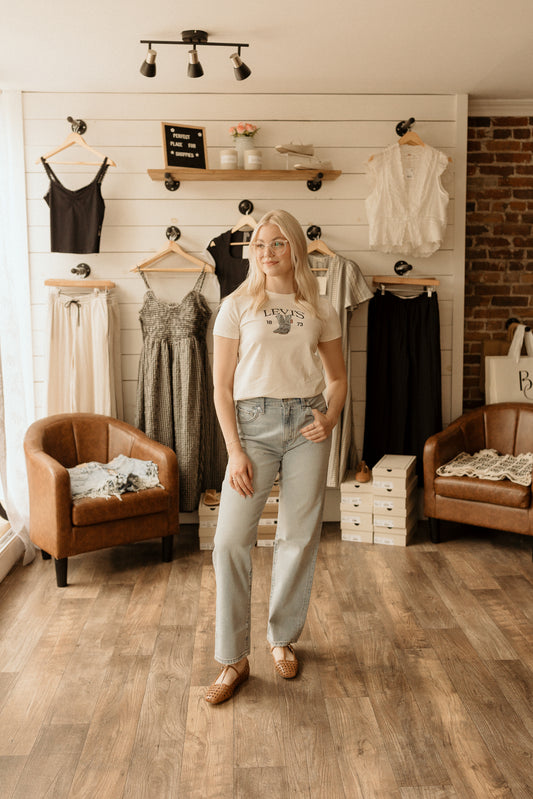 Perfect Tee | Denim Boots