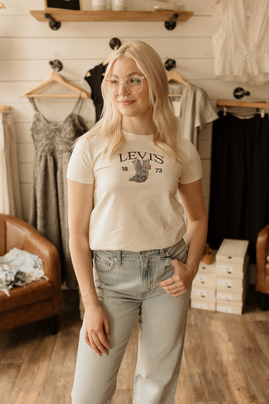 Perfect Tee | Denim Boots