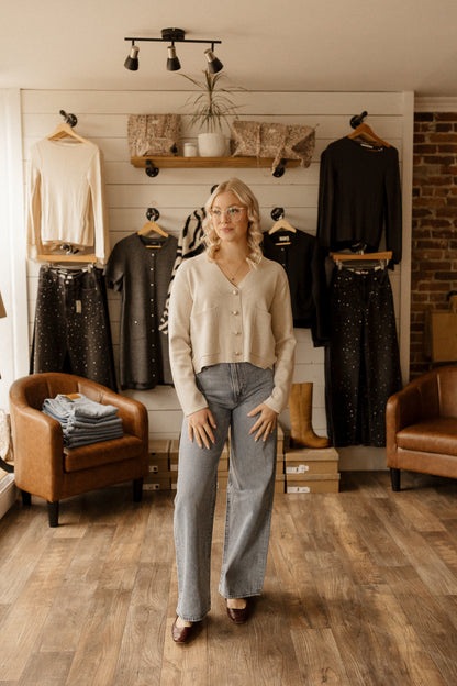 Libby Cropped Cardigan