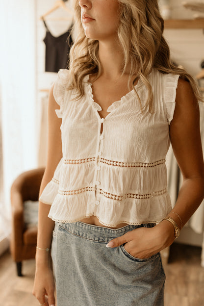 Rosabelle | Ruffle Top
