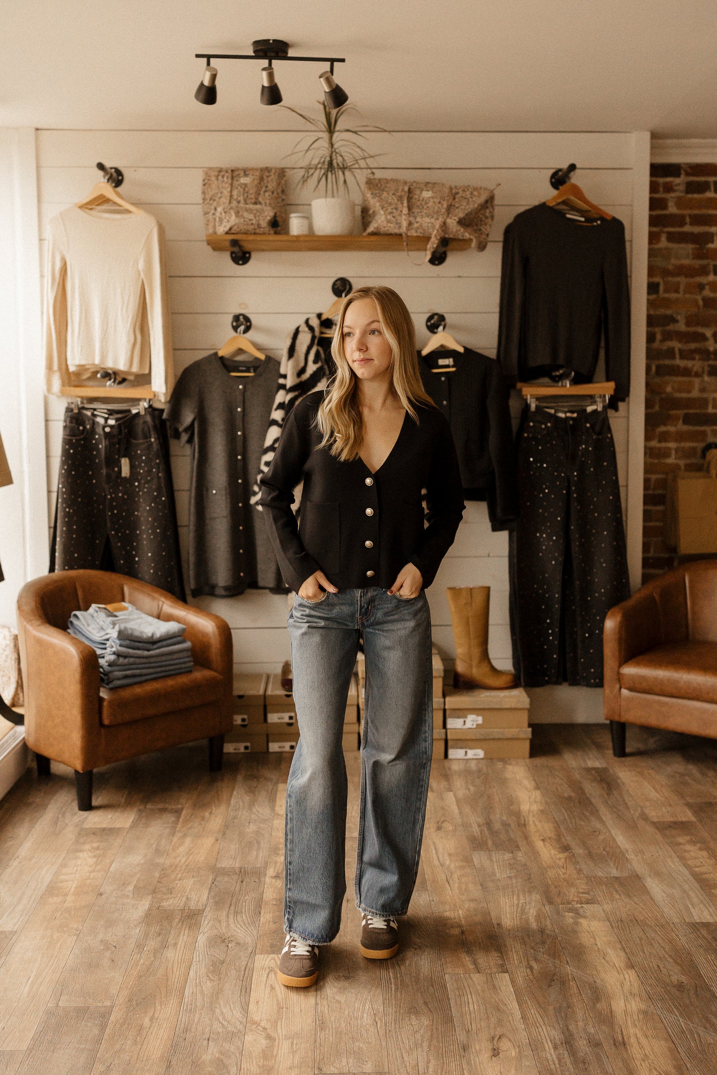 Libby Cropped Cardigan