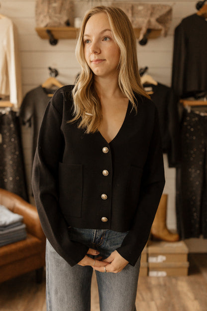 Libby Cropped Cardigan