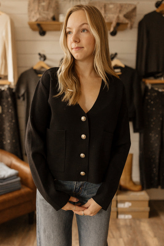 Libby Cropped Cardigan