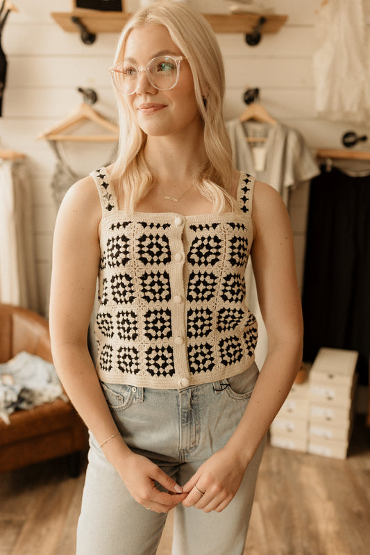 Abstract Crochet | Tank