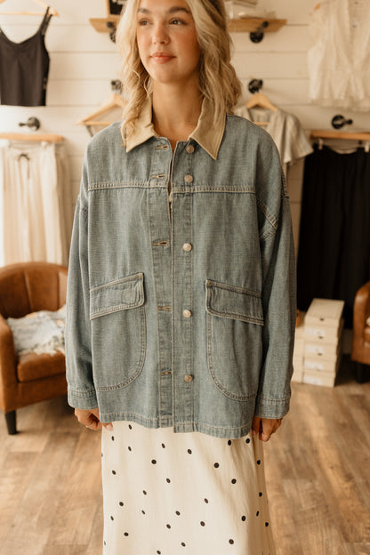 Lemon Denim Jacket | Free People