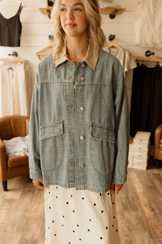 Lemon Denim Jacket | Free People