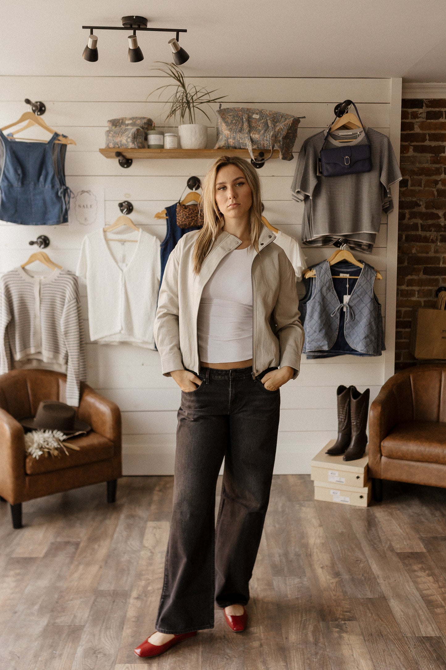 Sherri Faux Leather | Jacket