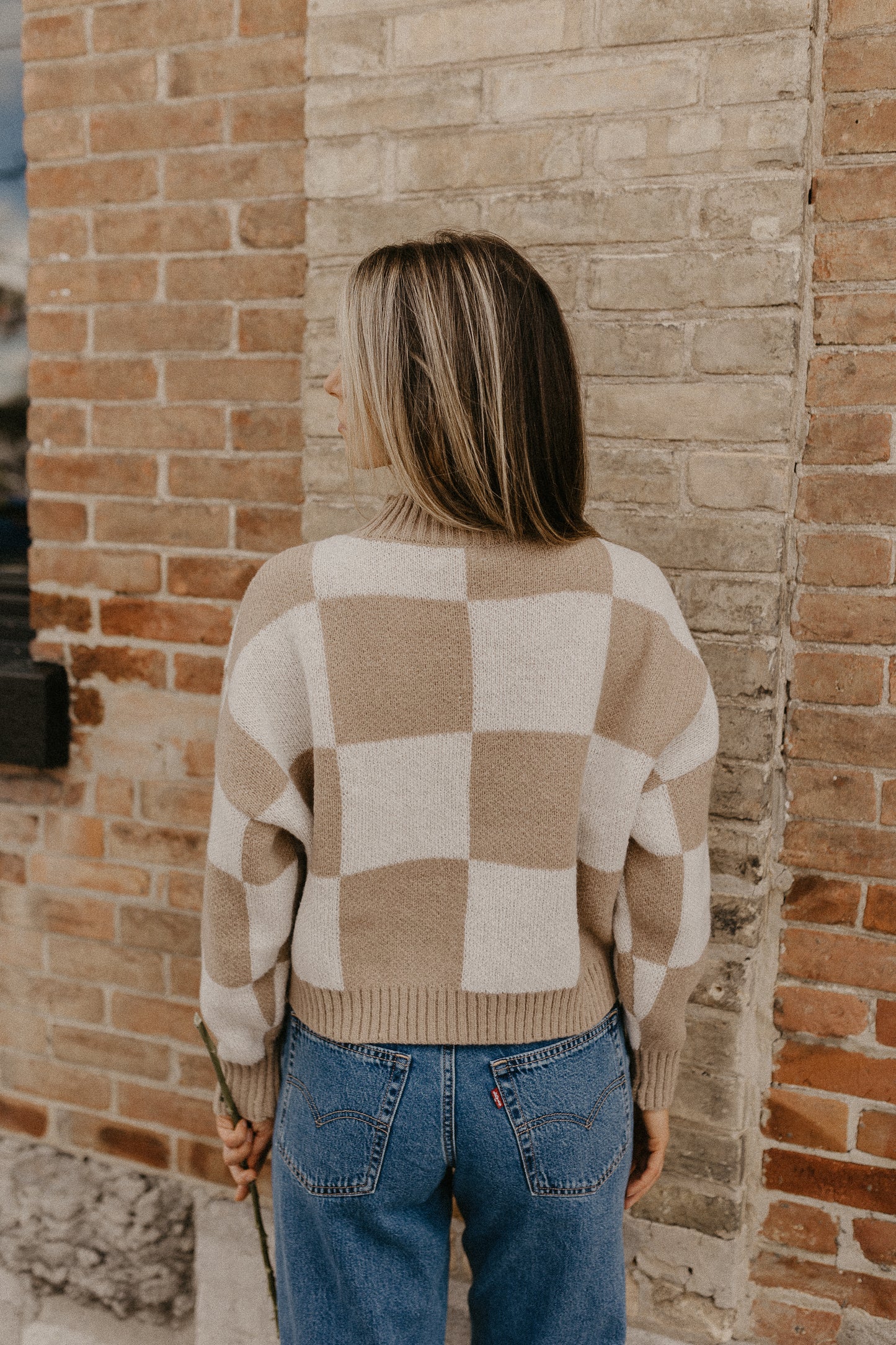 Checker | Sweater