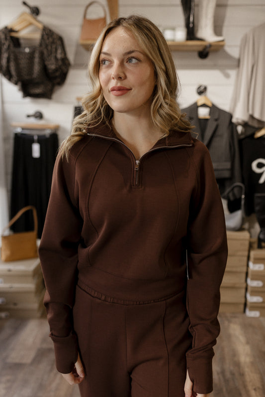 Mailyna | Half Zip Sweater