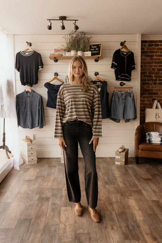 Laura | Striped Long Sleeve