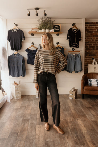 Laura | Striped Long Sleeve