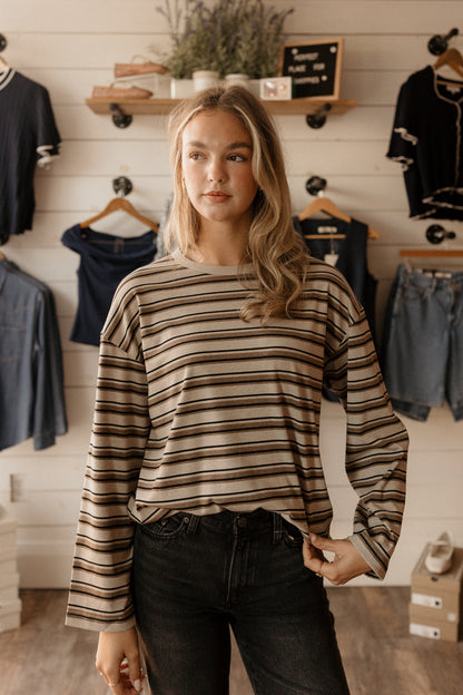 Laura | Striped Long Sleeve