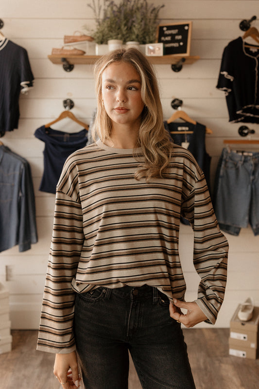 Laura | Striped Long Sleeve