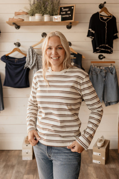 Sophia | Boxy Stripe