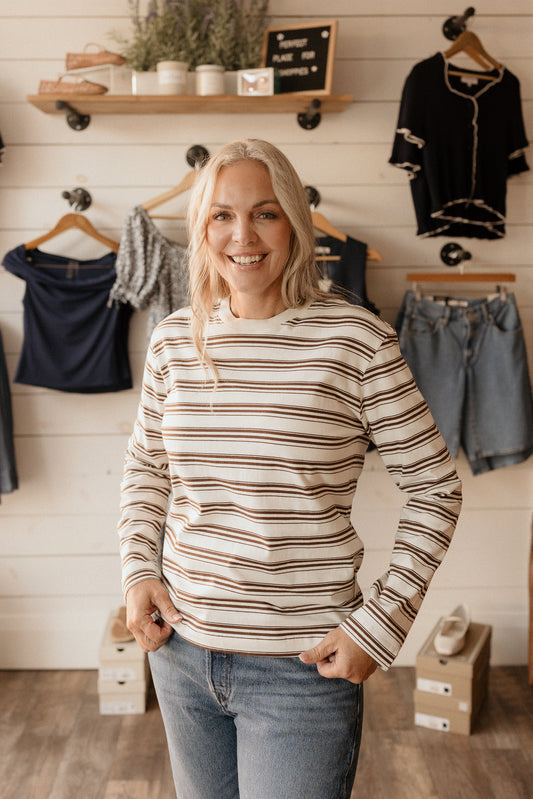 Sophia | Boxy Stripe