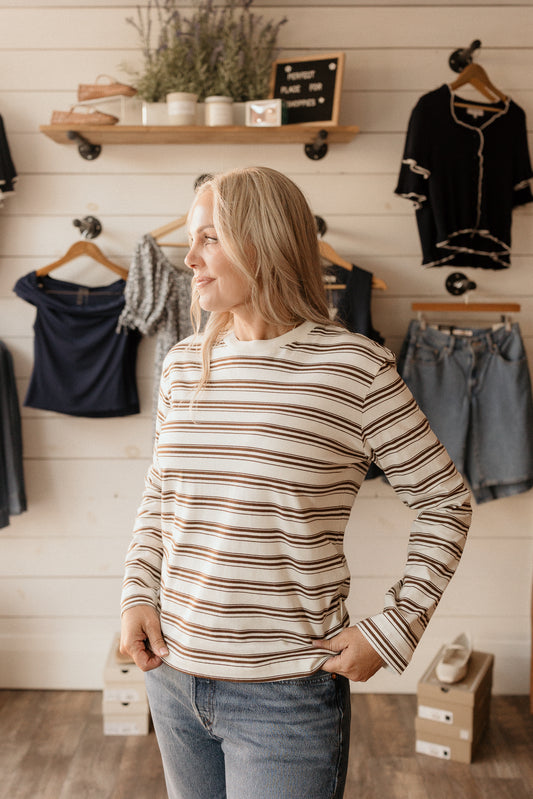 Sophia | Boxy Stripe