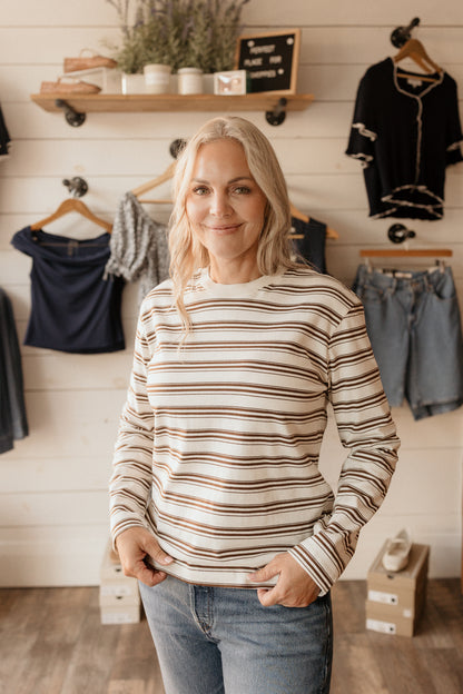 Sophia | Boxy Stripe