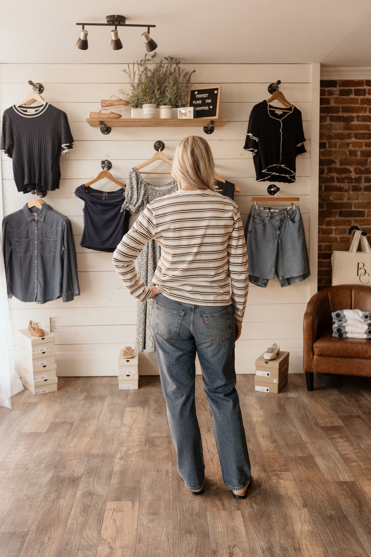 Sophia | Boxy Stripe