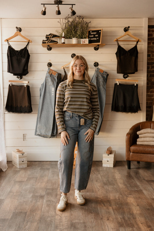 Sophia | Boxy Stripe
