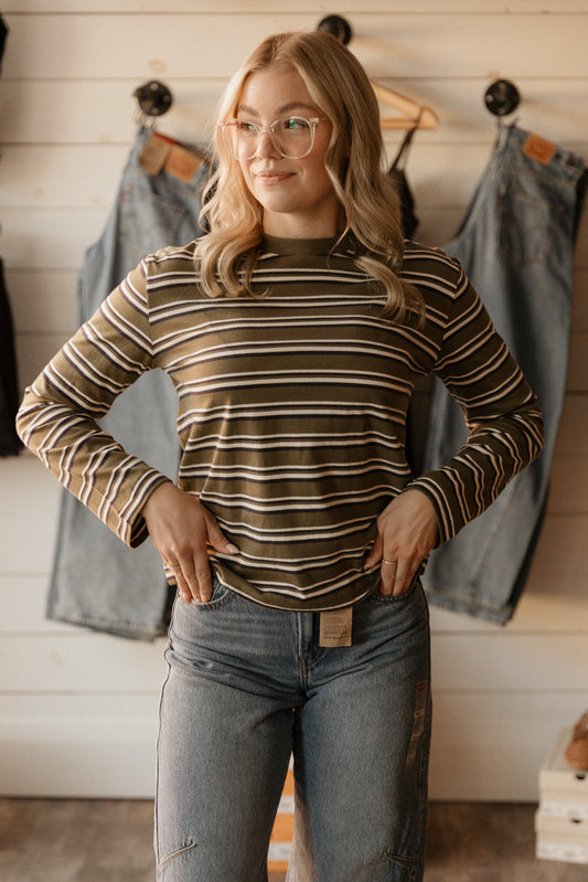 Sophia | Boxy Stripe