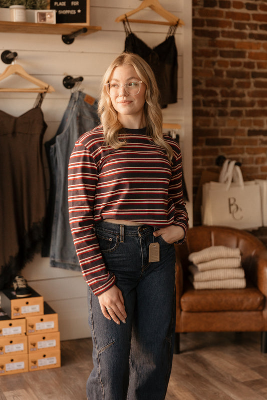 Sophia | Boxy Stripe