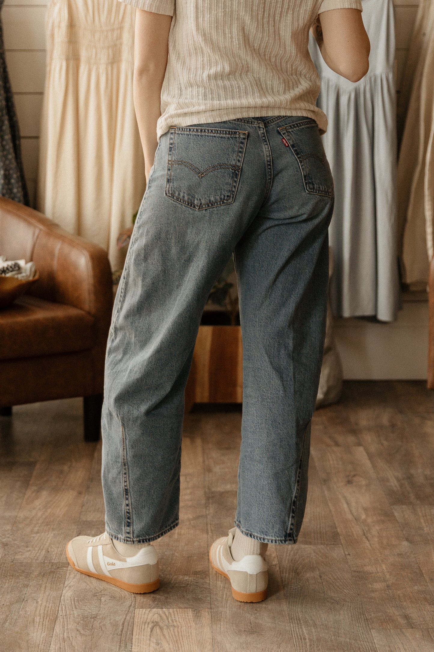 Levi’s Baggy Dad Barrel Denim | Easy Days
