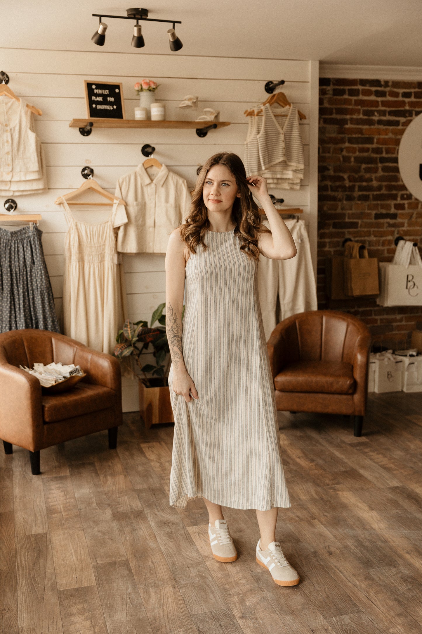 Indie Dress | Nautical Stripe