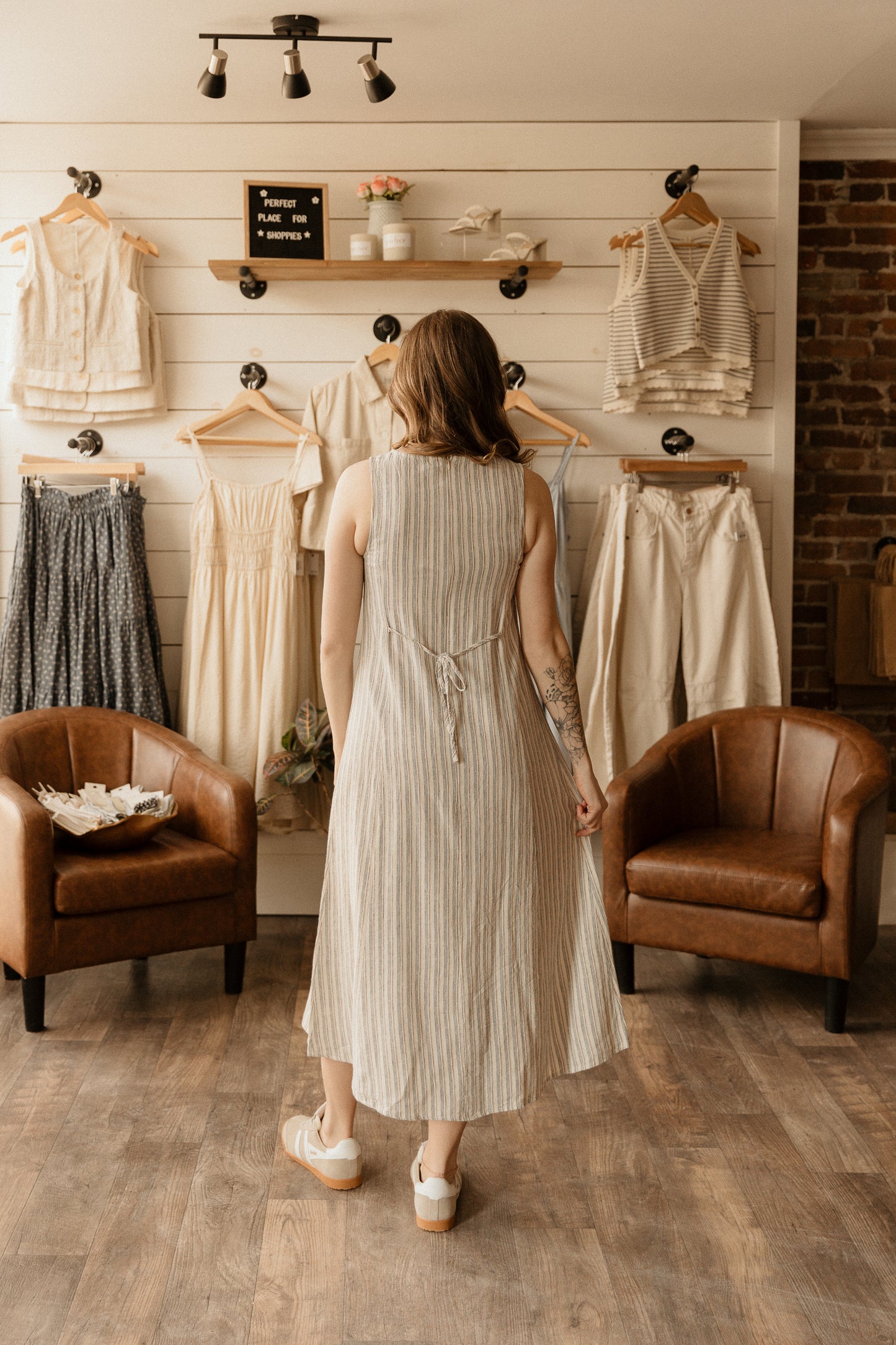 Indie Dress | Nautical Stripe